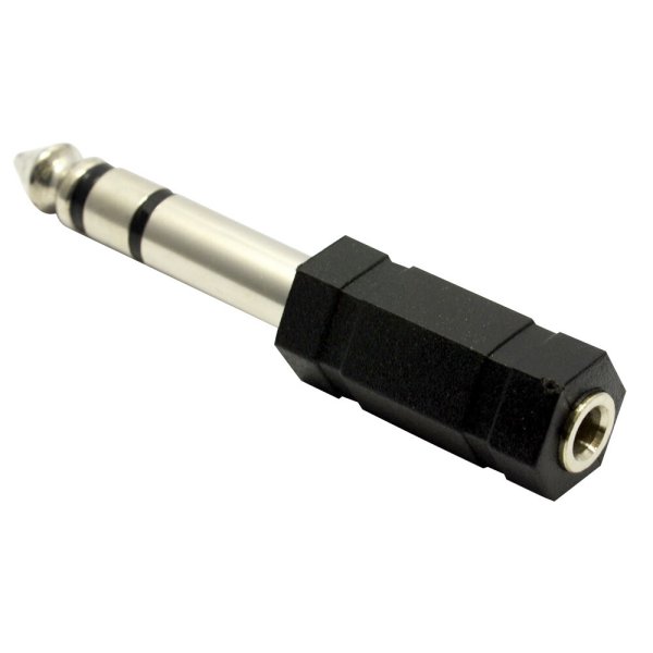 Convertisseur Jack 3.5 femelle vers jack male 6.5