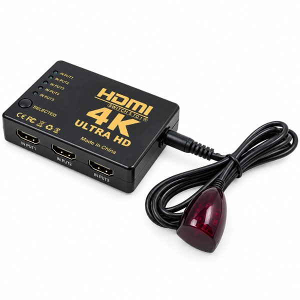Switch HDMI 5 entrée / 1 sortie 4KHSN