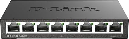 Switch Ethernet D Link DGS-108
