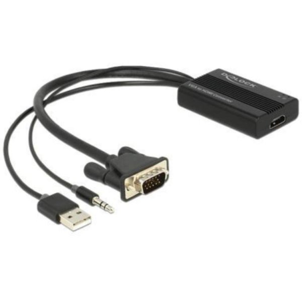 Adaptateur VGA+USB to HDMI