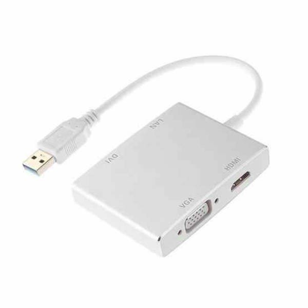 Hub Ethernet 4 en 1