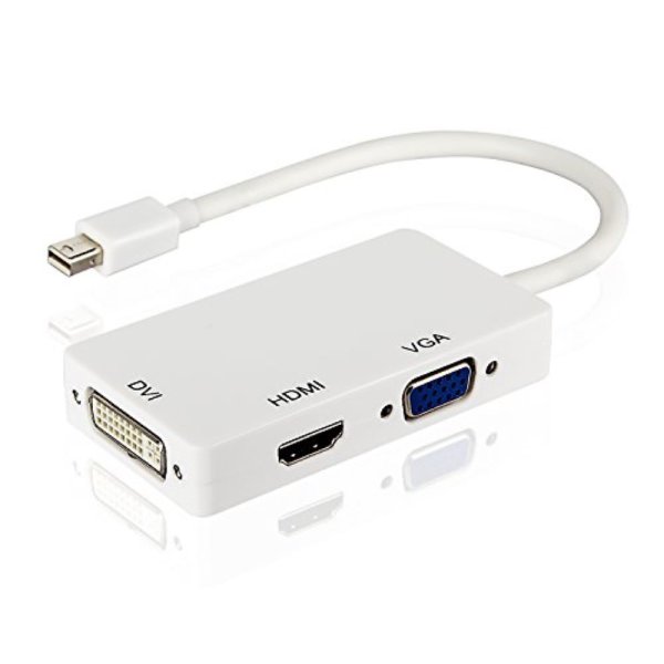 Adaptateur Thunderbolt (mini Display) 3 en 1
