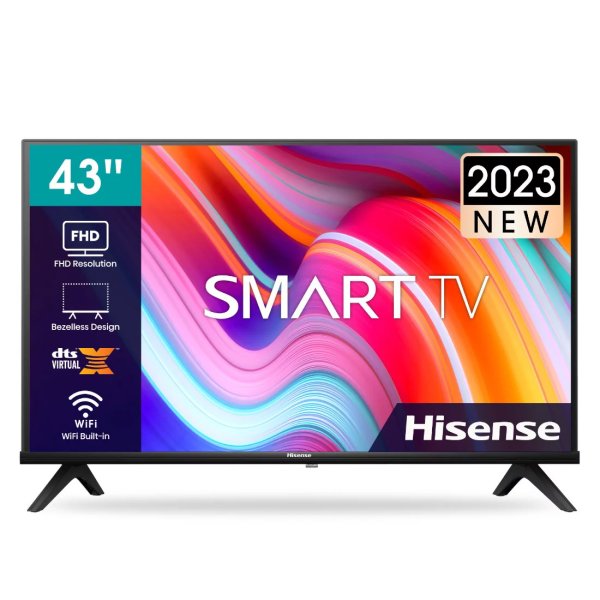 TV HISENSE VIDAA 43 POUCES SERIES A4 SMARTHSN:SKU: