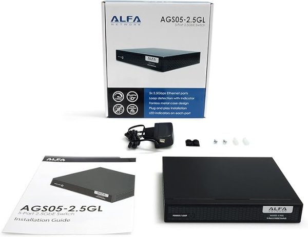 Switch Ethernet Alfa Network S505