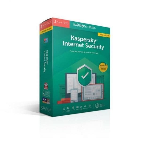 Coffret Kaspersky Internet Security 3 postes