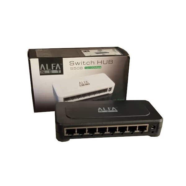 Switch Ethernet Alfa Network S508