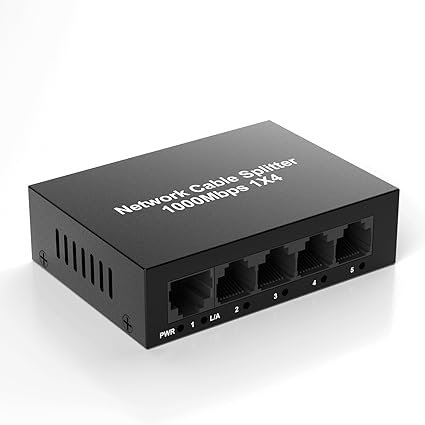 Hub Ethernet 4 en 1
