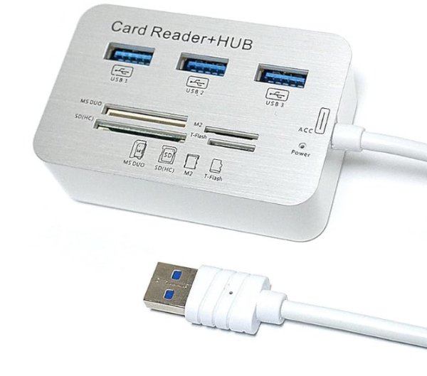 Combo reader 3.0 3 ports