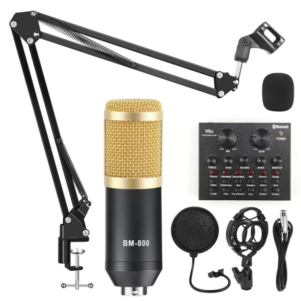 Microphone à condensateur professionnel