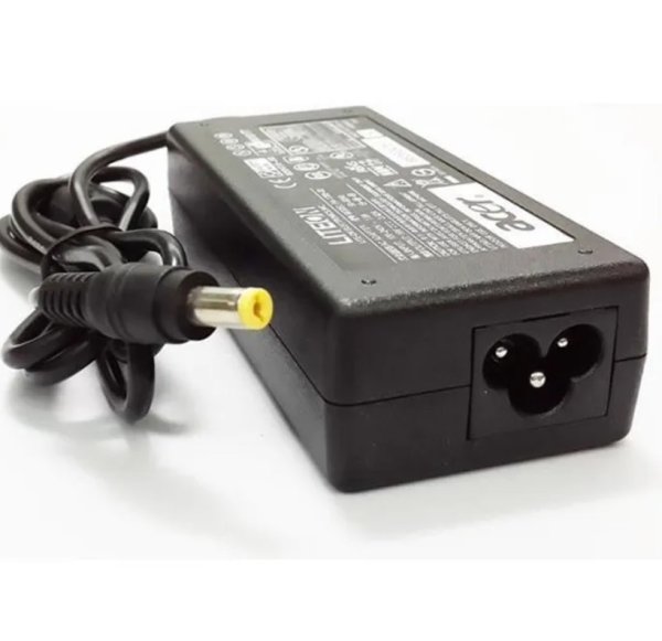 Chargeur Acer 19V-2.1A petit transfo. bout jaune