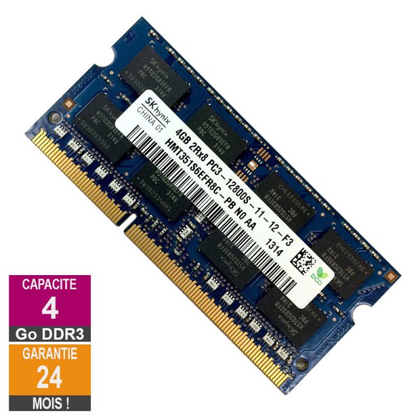 Barette de Ram DDR3 4 Go