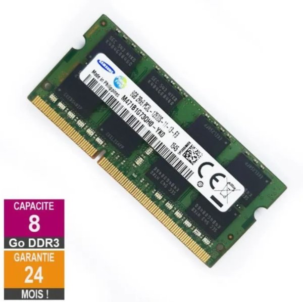 Barette de Ram DDR3 8 Go
