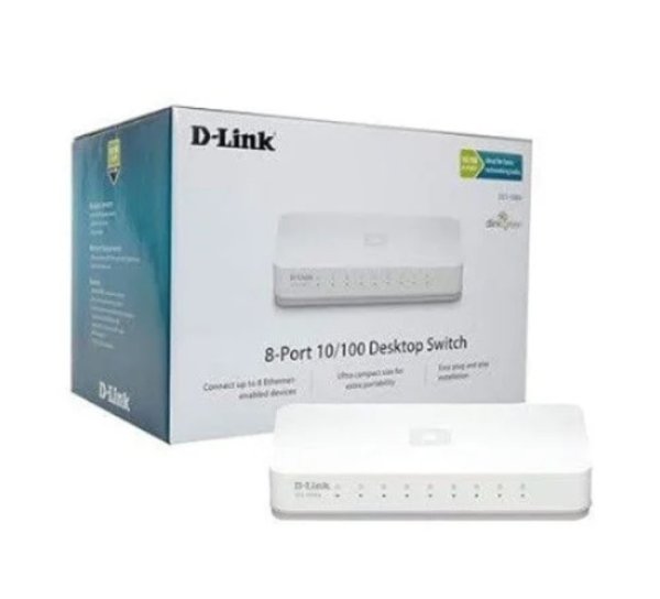 Switch Ethernet D Link DES-1008A