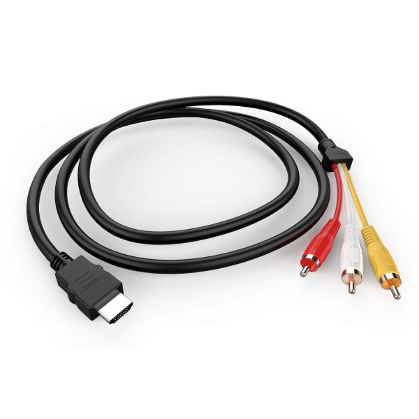 Cable HDMI to 3RCA