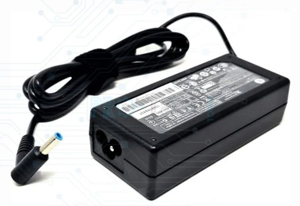 Chargeur HP 19.5V-3.33A transfo moyen bout bleu
